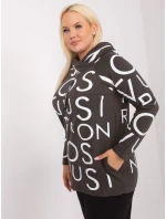 Bluza RV BL ciemny khaki model 19465528 - FPrice Bluza RV BL ciemny khaki model 19465528 - FPrice