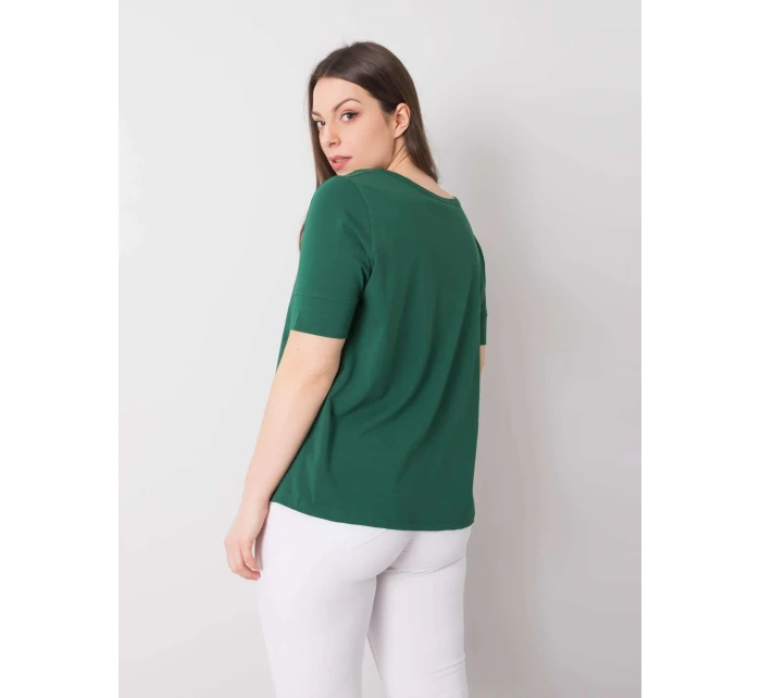 Tričko RV TS 6330.92P tmavo zelená