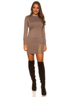 Sexy Koucla fine knitted dress with lace