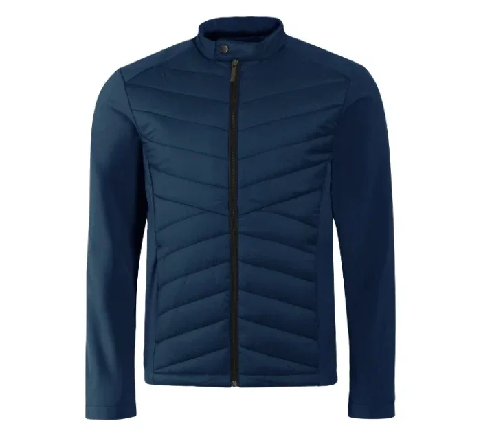 Cross hybridná bunda pánska tmavomodrá Cross hybridná bunda pánska tmavomodrá