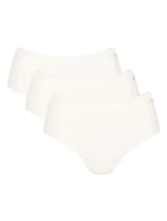 Dámske bavlnené midi nohavičky GO Daily 3P - Sloggi