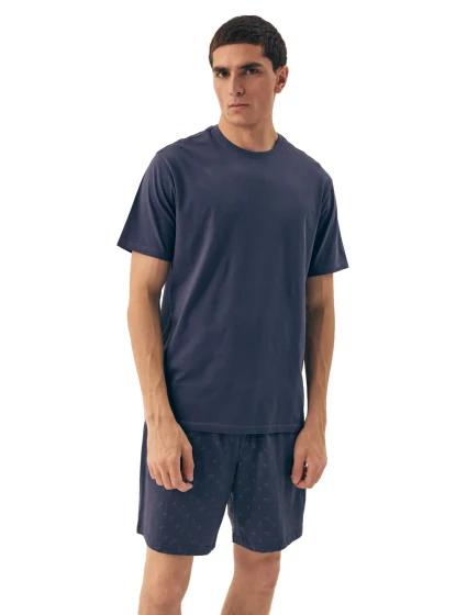 Pánske pyžamo 42601 Shore light blue - HENDERSON