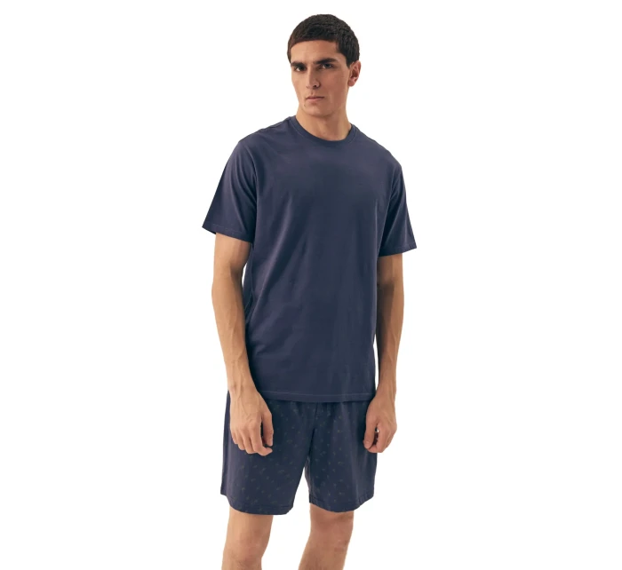 Pánske pyžamo 42601 Shore light blue - HENDERSON