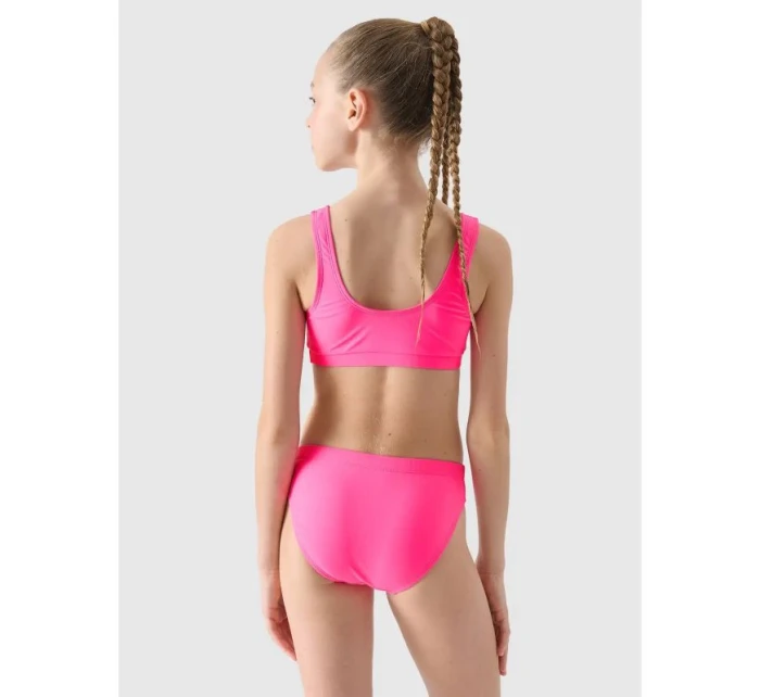 Dievčenské dvojdielne plavky 4F JUNIOR 4FJWMM00UBKSF027-55N Dievčenské dvojdielne plavky 4F JUNIOR 4FJWMM00UBKSF027-55N