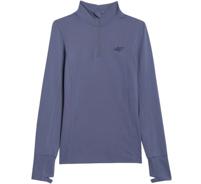 Dámska termo mikina 4F F098 denim 4FWAW25UBRUF098 32S Dámska termo mikina 4F F098 denim 4FWAW25UBRUF098 32S