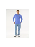 Pánske tričko RIP CURL Fade Out Icon L/S Tee, modré