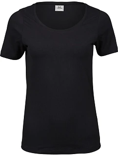 TJ 450 Dámské elastické tričko model 22497078 black - Tee Jays