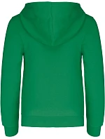 K 453 Dětská kontrastní mikina s kapucí model 22509471 light kelly green/white - Kariban