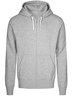 Pánská mikina s kapucí 40. heather grey model 22515534 - Promodoro Pánská mikina s kapucí 40. heather grey model 22515534 - Promodoro