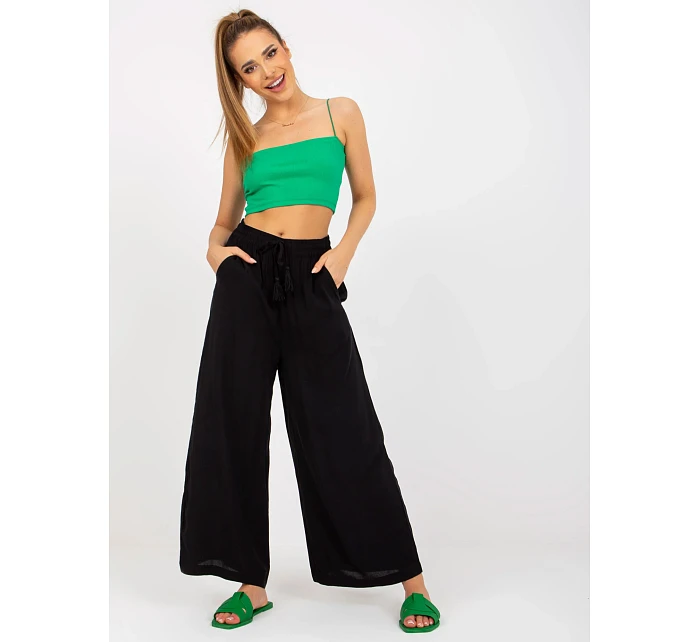 Nohavice D73761M62237A black Nohavice D73761M62237A black