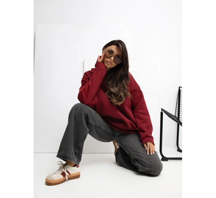 Bluza RV BL model 21777634 bordowy - FPrice