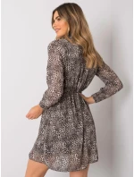 Šaty WN SK 18951 1.40X čierna a béžová Šaty WN SK 18951 1.40X čierna a béžová