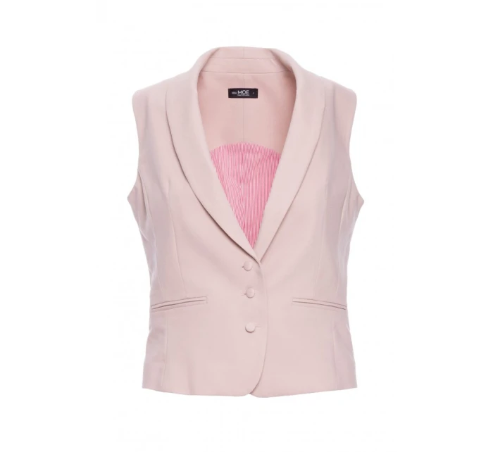 model 21136097 Džínová vesta béžová - Moe