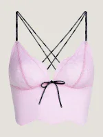 Dámsky top UW0UW04683 TOB sv. ružová - Tommy Hilfiger