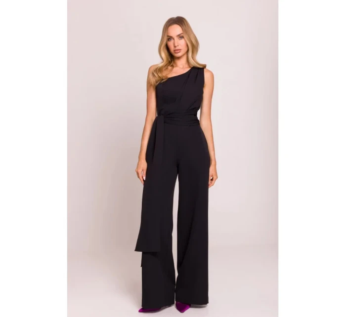 Dámsky overal na jedno rameno so šerpou M845 Black - MOE