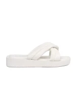 Trendy biele dámske ponožky na platforme Trendy biele dámske ponožky na platforme