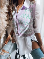 Dámská vesta lila Dstreet model 21969140 - FashionStreet