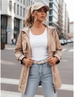 Dámská přechodná bunda parka béžová Dstreet model 21975160 - FashionStreet
