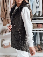 Dámská přechodná prošívaná vesta černá Dstreet model 21984410 - FashionStreet