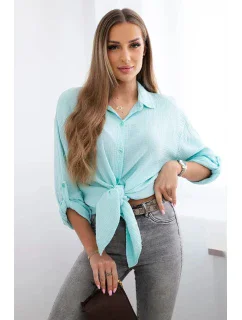 Bavlněná mušelínová košile mincovna