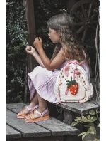 Dziecięce Pachnące Sandałki Na Rzep ZAXY LL385026 Pomarańczowe