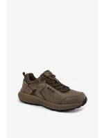 Buty Sportowe Trekkingowe Męskie Big Star OO174367 HI-POLY SYSTEM Khaki
