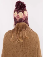 Czapka AT CZ model 20752311 bordowy - FPrice