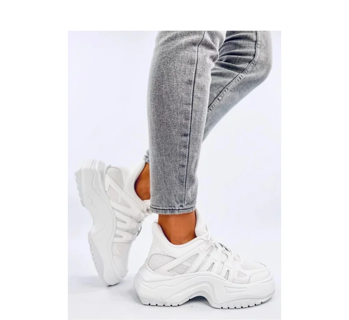 Dámske tenisky na klinoch NB626 White - Inello
