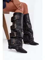 Topánky na podpätku model 217204 Krok vo veľkom štýle