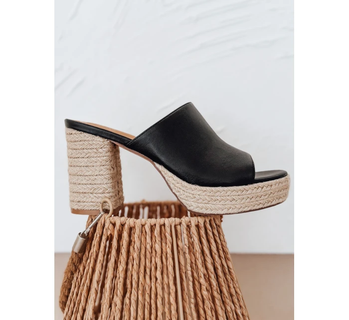 Dámske žabky HOTTRENDY black FashionStreet ZY0989 Dámske žabky HOTTRENDY black FashionStreet ZY0989