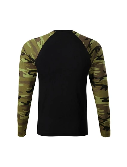 Tričko Camouflage LS M model 19378565 camouflage green pánské - Malfini