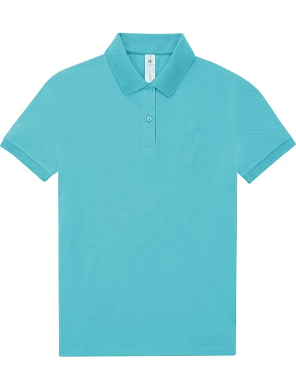 B&C My Polo 180 /women Dámske polo tričko z piké 01.W461 meta turquoise B&C My Polo 180 /women Dámske polo tričko z piké 01.W461 meta turquoise
