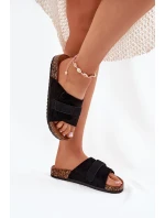 Dámské Pantofle S Na Černé model 21698977 - Boto Dámské Pantofle S Na Černé model 21698977 - Boto