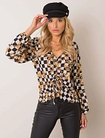 Blúzka DHJ BZ 12283.94P čiernobiely