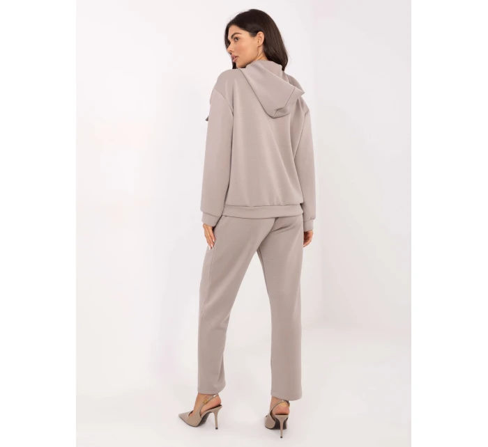 Komplet IT KMPL model 21747096 ciemny bezowy - FPrice Komplet IT KMPL model 21747096 ciemny bezowy - FPrice