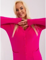 Sweter PM SW model 18917693 fuksjowy - FPrice Sweter PM SW model 18917693 fuksjowy - FPrice