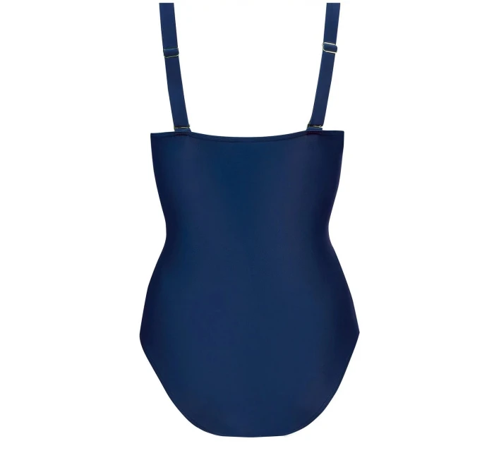 Jednodílné plavky tmavě modré model 20863437 - Self Jednodílné plavky tmavě modré model 20863437 - Self