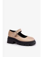 Poltopánky 1813 béžové - Krok vo veľkom štýle