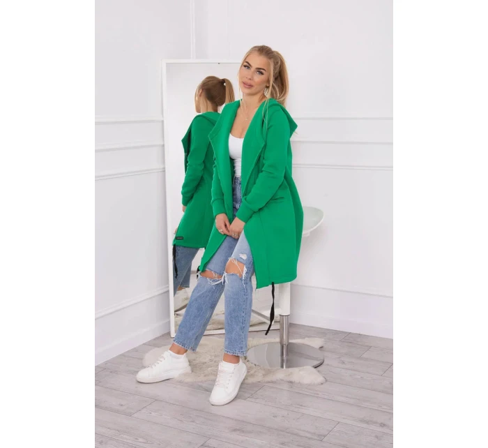 Zateplená mikina 21622 zelená - Kesi Zateplená mikina 21622 zelená - Kesi