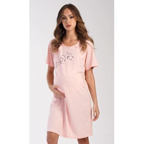 Dámska tehotenská nočná košeľa Butterfly Dámska tehotenská nočná košeľa Butterfly