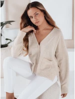 Dámský svetr ecru Dstreet model 21990990 - FashionStreet