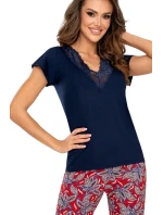 Dámske pyžamo Rita blue - Donna Dámske pyžamo Rita blue - Donna