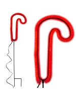 NEON LASKA HOLIDAY 79 LED BATÉRIA 12,5x93,5 cm LUCA