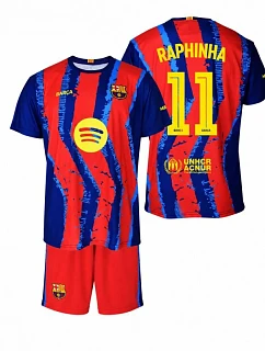 FC Barcelona Raphinha sada dresov junior box šortky 2025/26 BC59ER kids