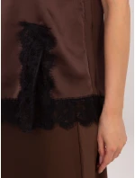 Bluzka MI BZ model 21795607 brązowy - FPrice