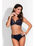 Dámska podprsenka BLISS BRALETTE 19210 Tmavomodrý vzor - Mediolano Dámska podprsenka BLISS BRALETTE 19210 Tmavomodrý vzor - Mediolano
