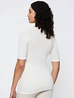 Dámske tričko Beauty Layers SSL Top Wool - WHITE - white 1595 - TRIUMPH