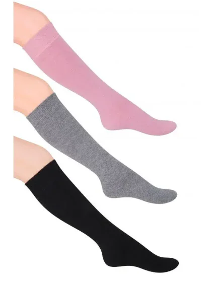 Dámske hladké podkolienky Steven art.072