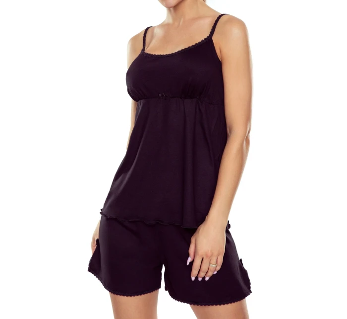 Dámske pyžamo Albina čierne - ELDAR