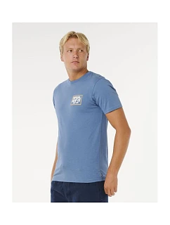 Pánské tričko RIP CURL Pacific Rinse Sunrise Tee, modré